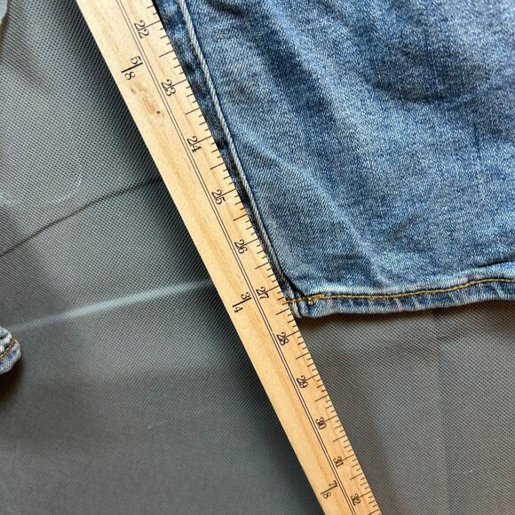 Lucky Brand Men's Mid Rise Slim Denim Blue Jeans 40/30 Straight 5-Pocket Design - Picture 8 of 9